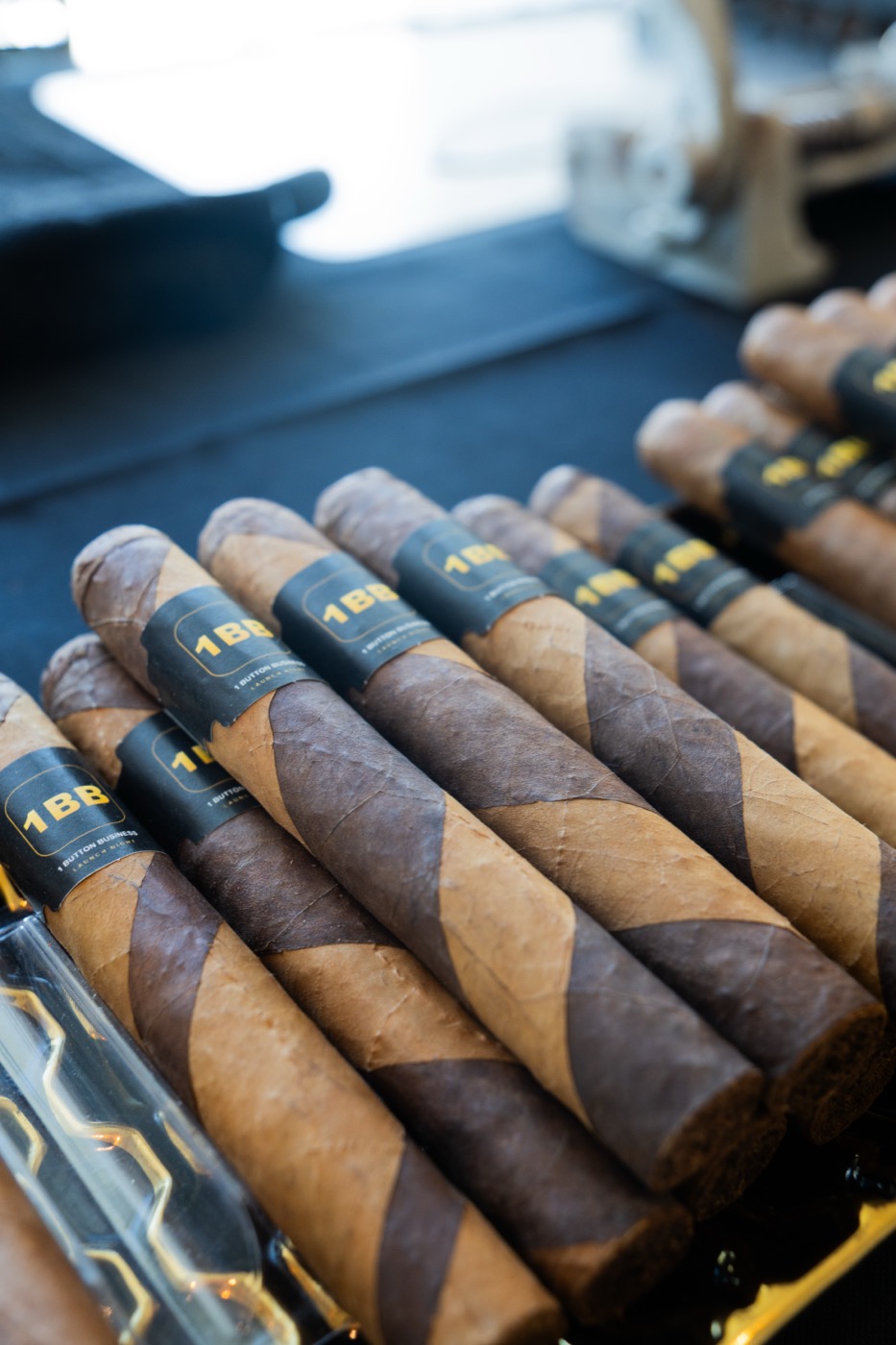 Cigars custom branded with the 1BB name